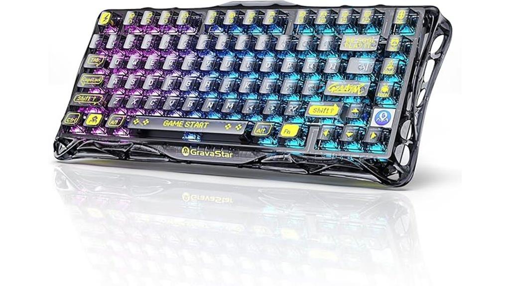 wireless mechanical keyboard mercury