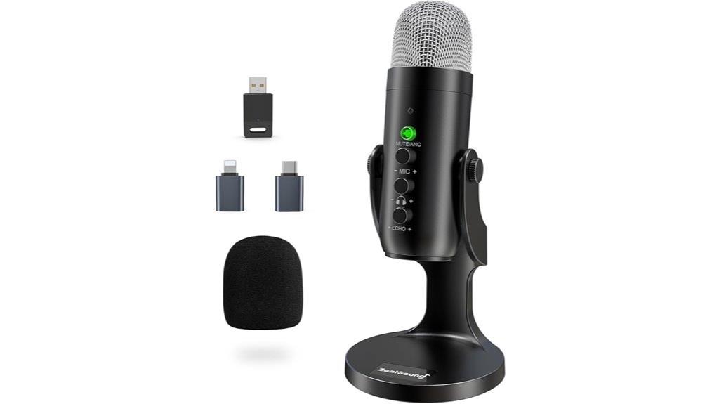 wireless microphone with bluetooth