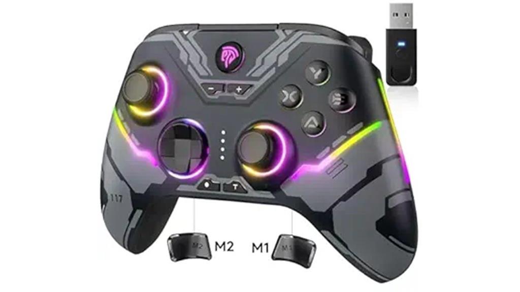 wireless rgb gaming controller