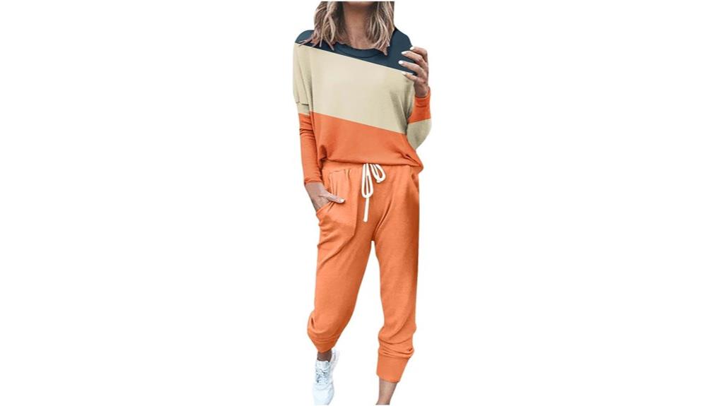 women s fall lounge set