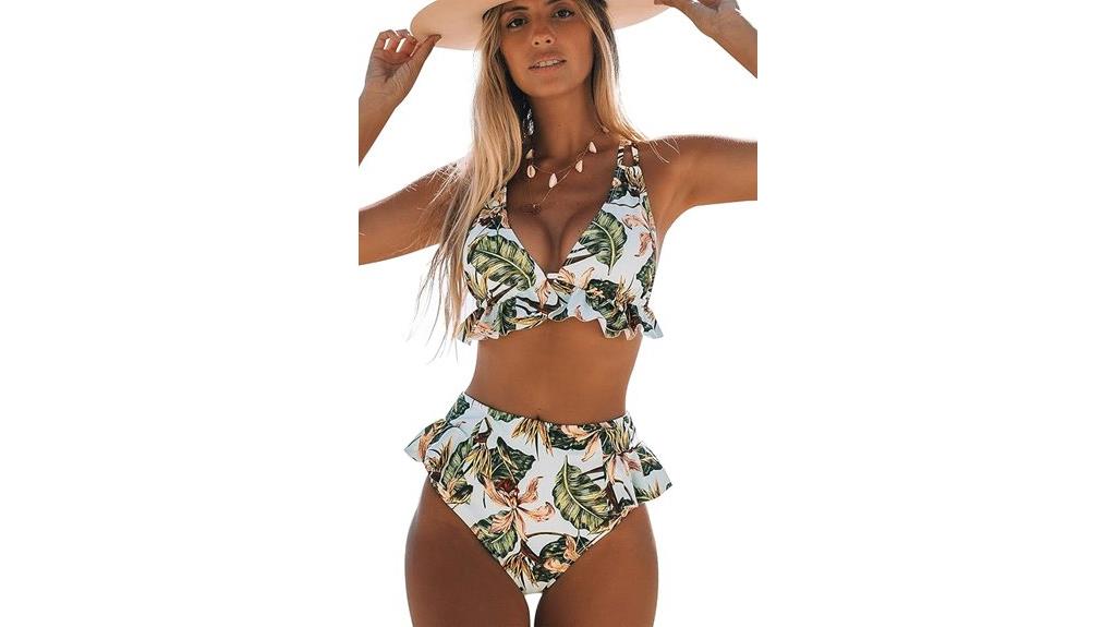 women s high waist swimsuit
