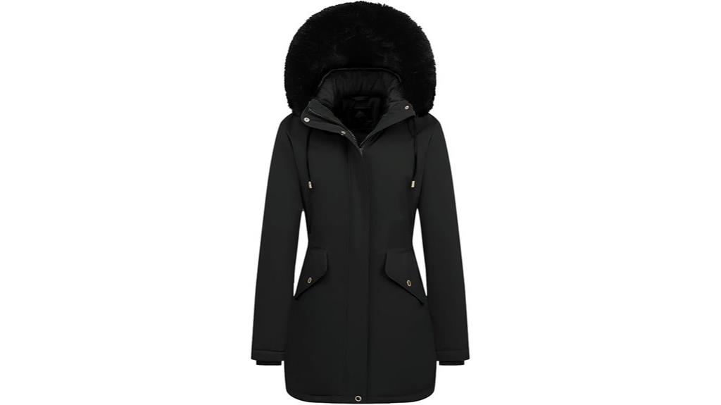 women s long winter coat