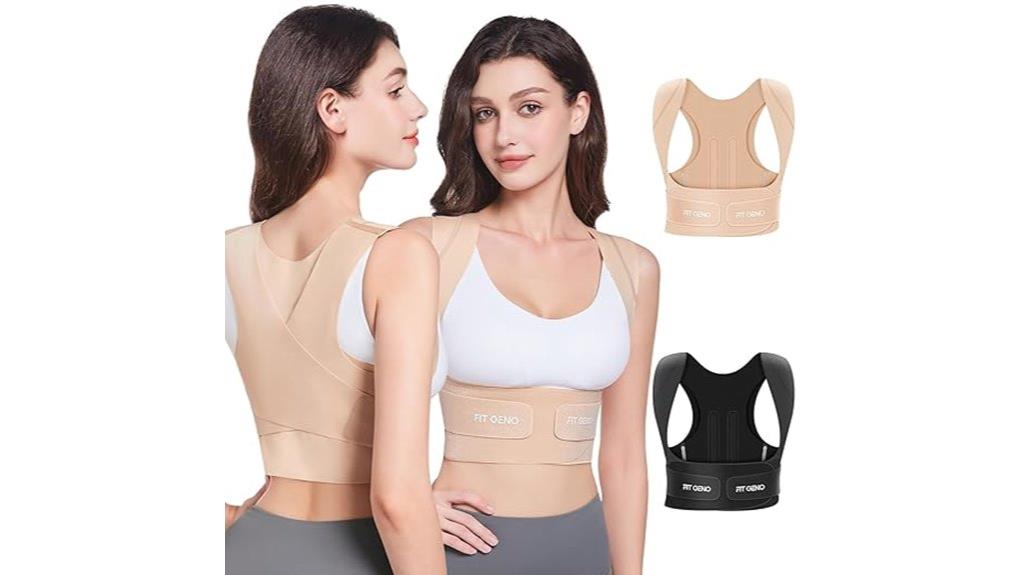women s posture support garment