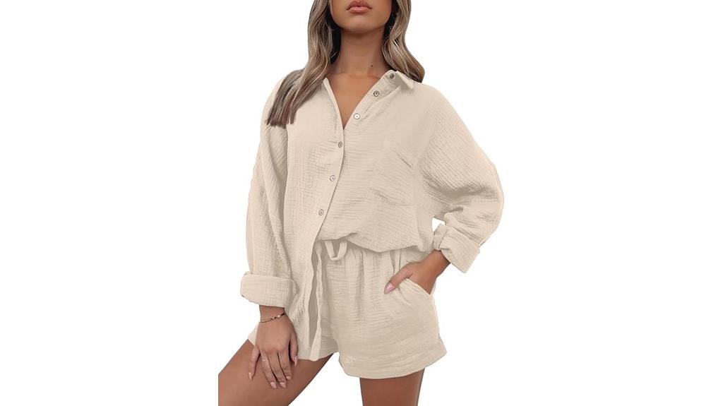 women s two piece pajama set