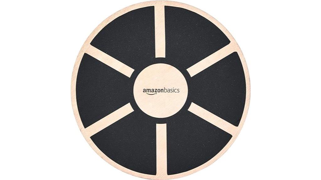 wood wobble balance trainer