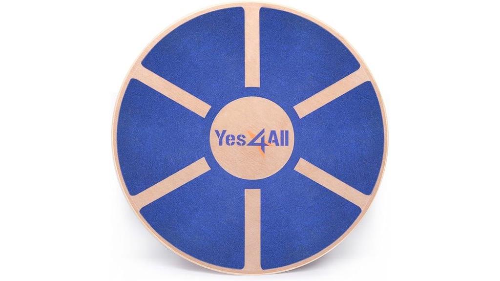 wooden balance and core trainer