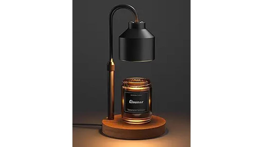 adjustable wax warmer lamp