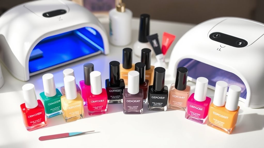 beginner friendly gel nail kit