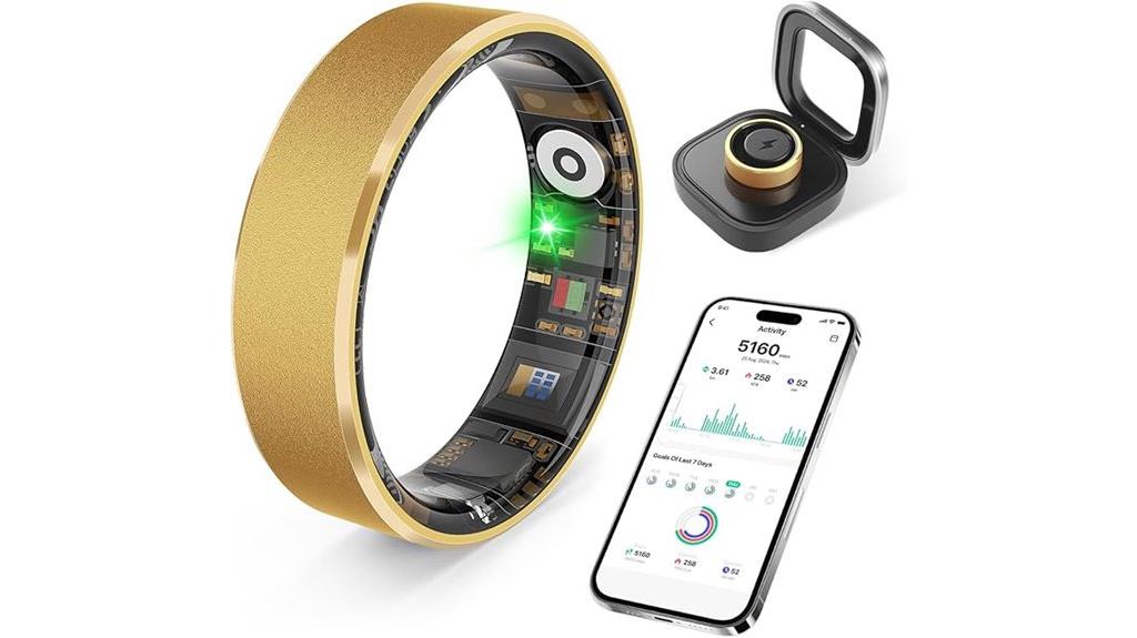 gold waterproof health tracker