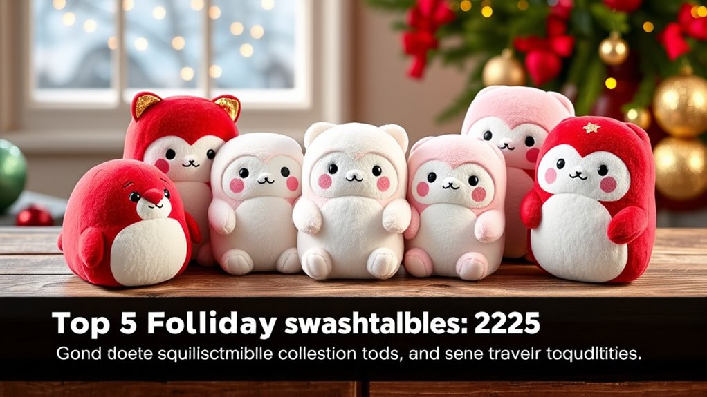 holiday plush selection criteria