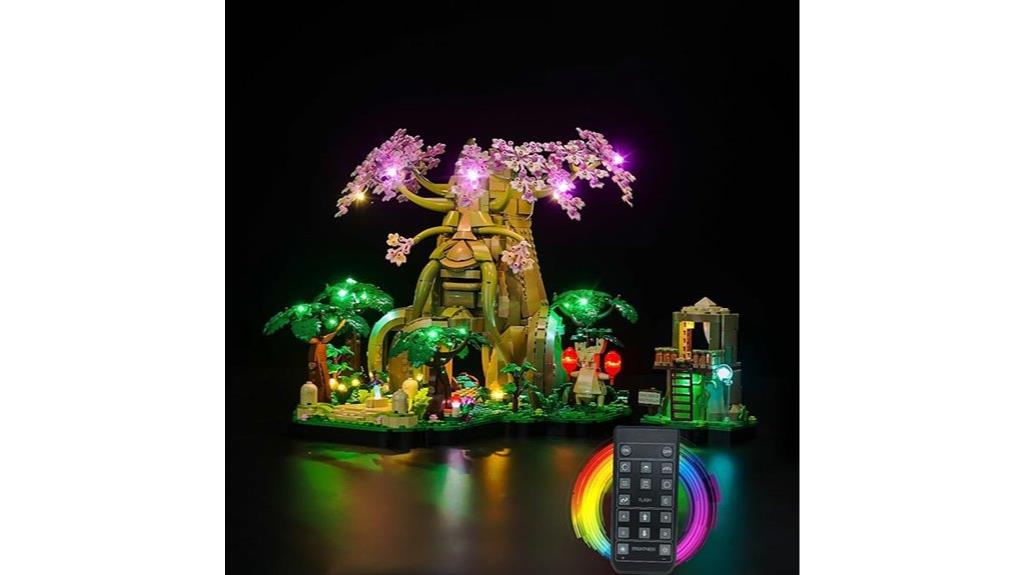 led light for lego deku tree