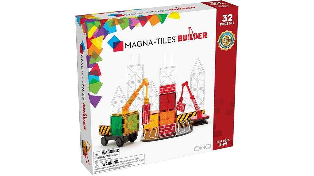 magnetic building block set