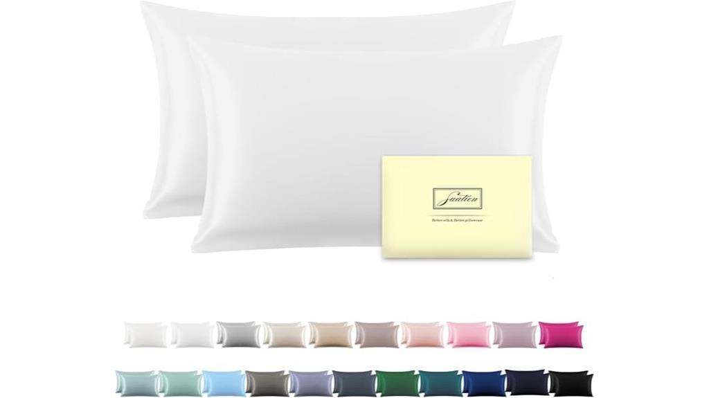 silk pillowcase set