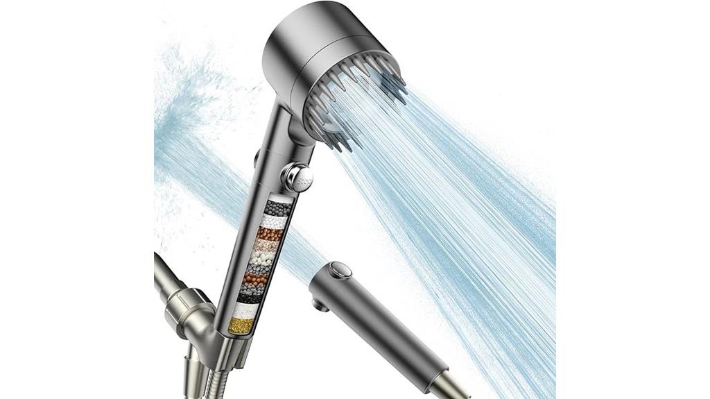 versatile high pressure showerhead
