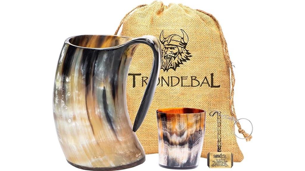 viking horn mug capacity