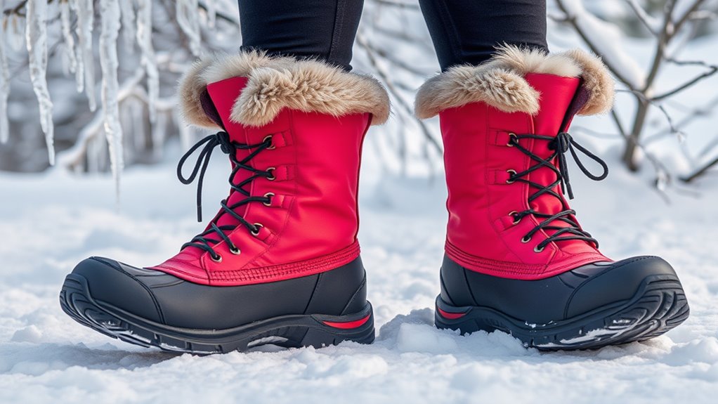 waterproof insulated comfortable footwear