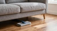 accessible space beneath furniture