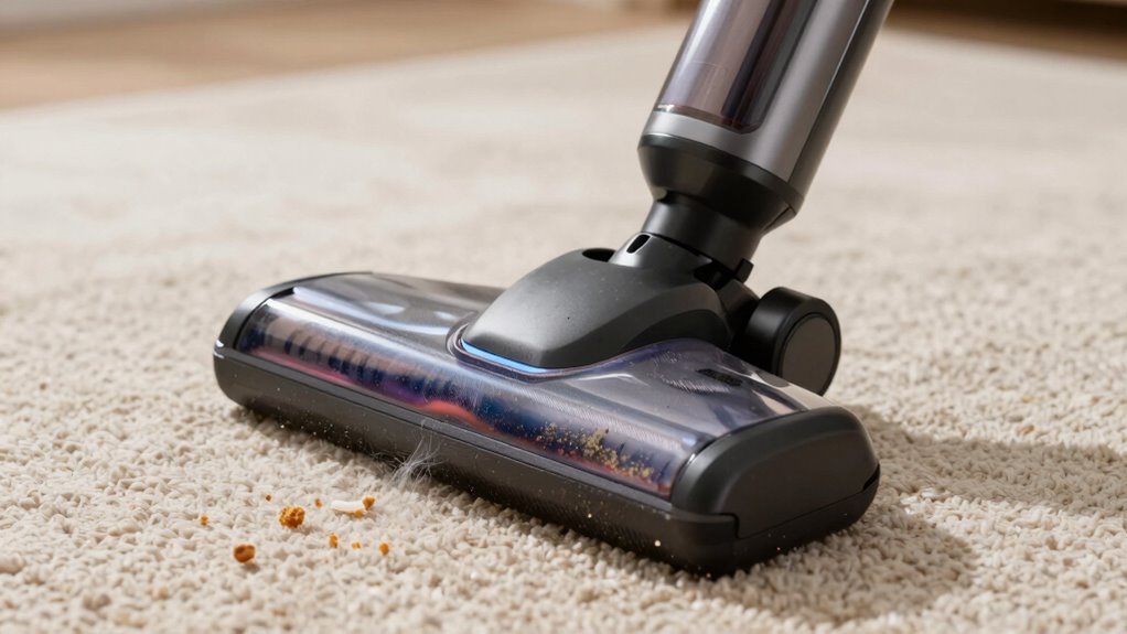 balanced vacuum cleaning performance