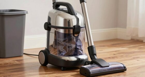 canister vacuums and emptying