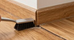 clean edges regularly dust