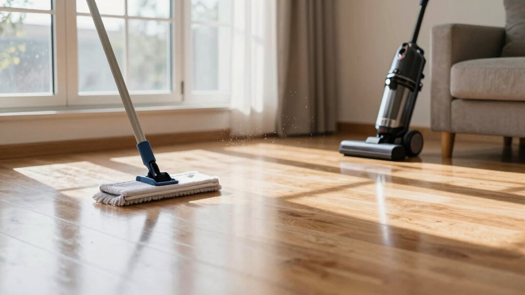 clean floors improve air