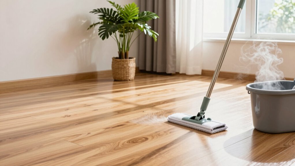 clean floors improve air quality