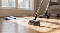 clean up construction dust