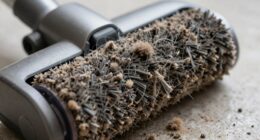 clogged brush rolls reduce efficiency