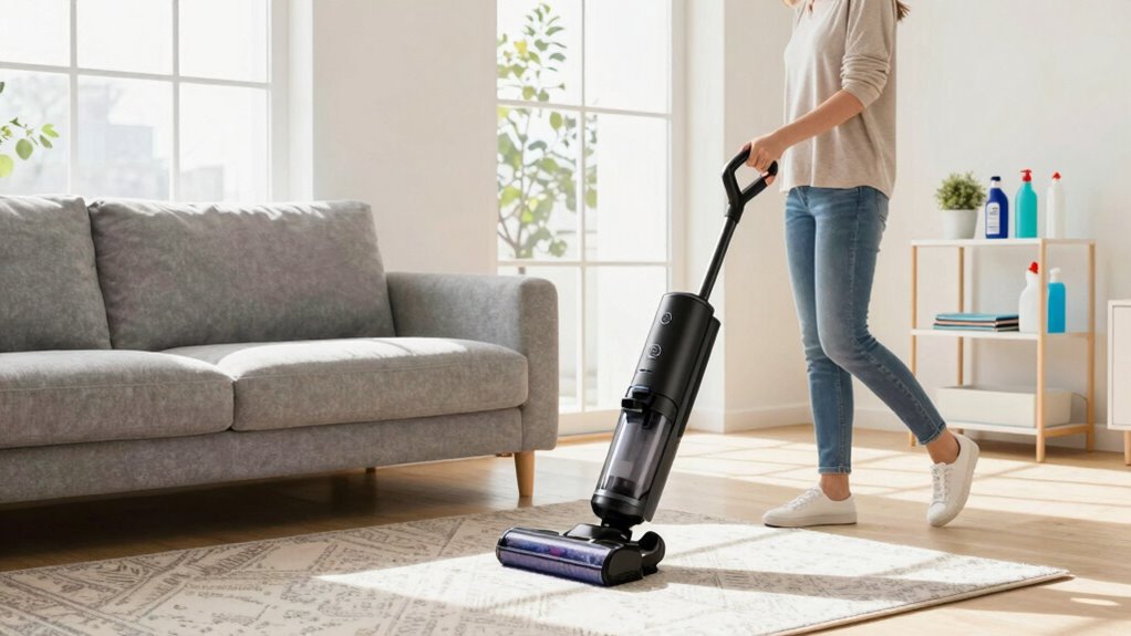 consistent targeted vacuuming routine