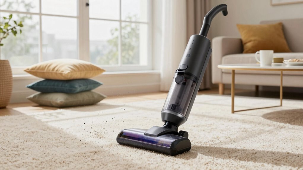 consistent vacuuming improves cleanliness