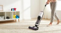 consistent whole home vacuuming routine