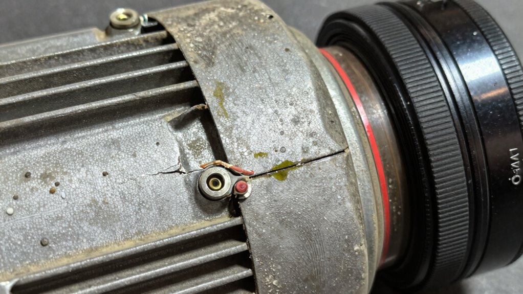 detecting vacuum motor issues