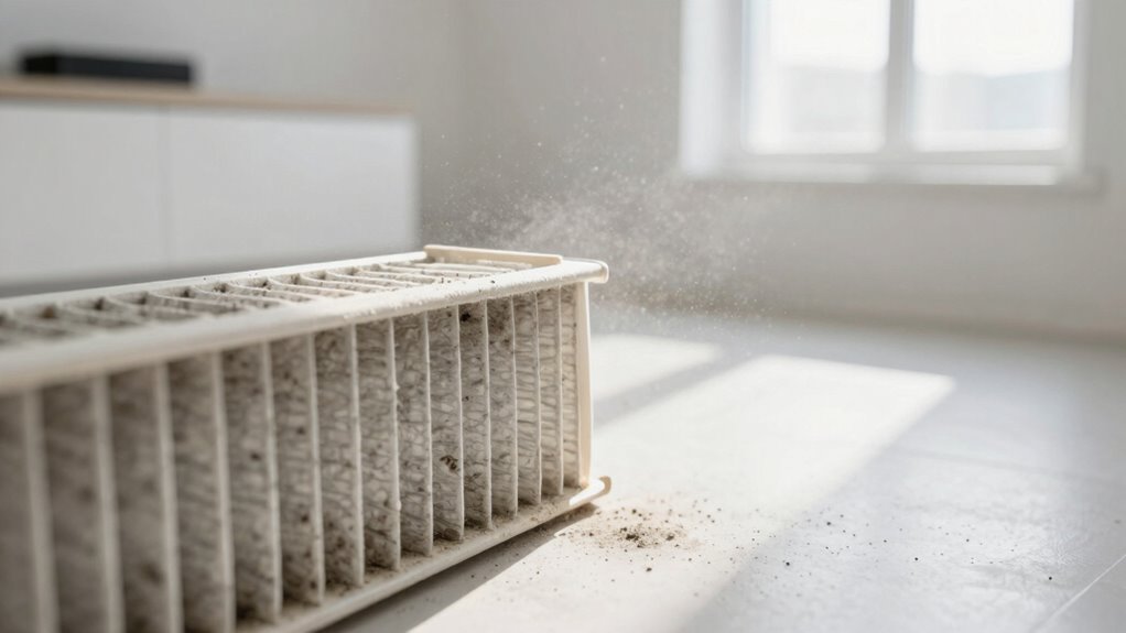 dirty filters cause dust