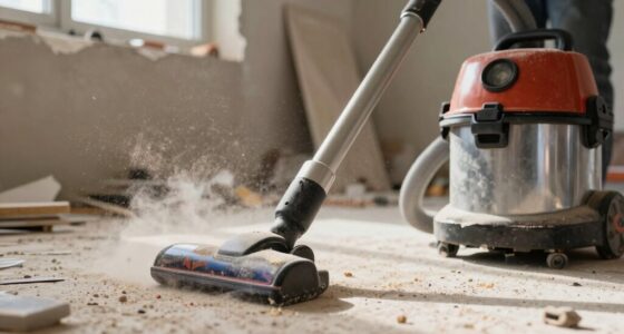 effective cleanup for renovation dust