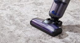 efficient cleaning with low pile