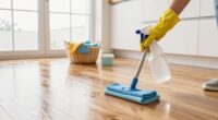 efficient daily floor cleaning