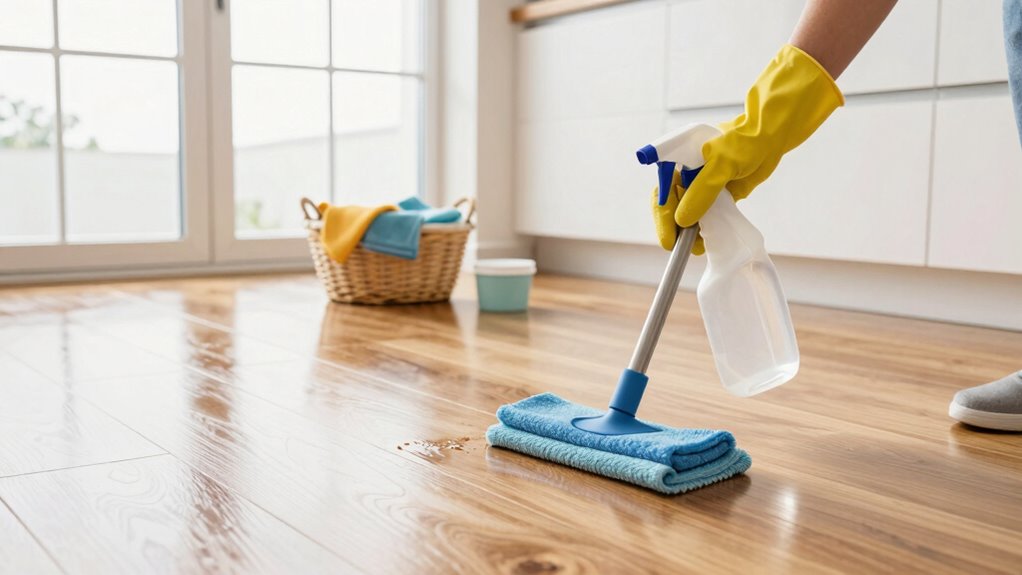 efficient daily floor cleaning