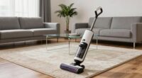 efficient vacuuming for large areas