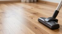 extend vacuumed floor cleanliness