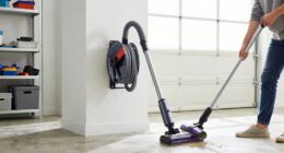 garage central vacuum cleaning