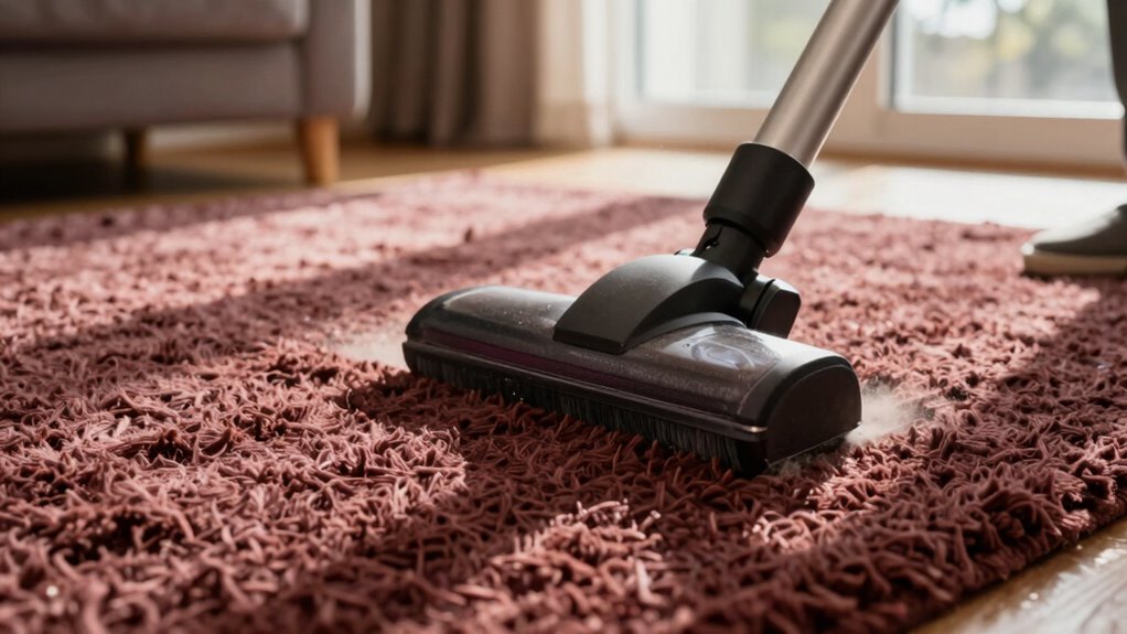 gentle vacuuming preserves carpets