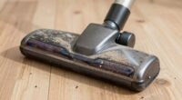 ineffective vacuuming practices