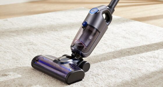 long hair vacuum features
