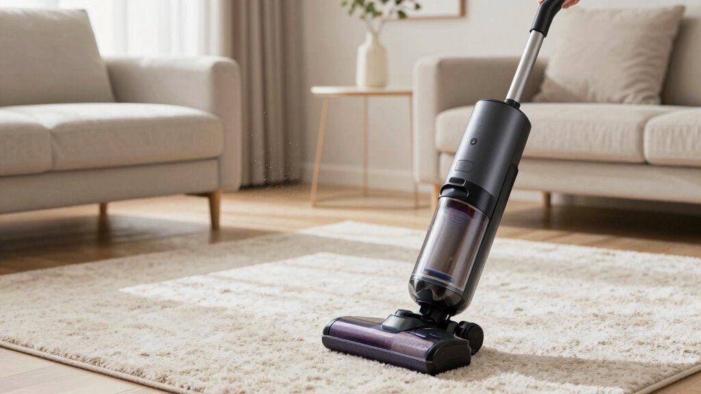 maintain vacuum for cleanliness