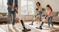 make family vacuuming routine