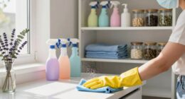 manage allergy season cleaning