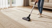 optimized large room vacuuming patterns
