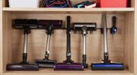 organized vacuum attachment storage