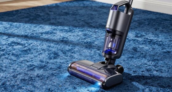 powerful suction and brush