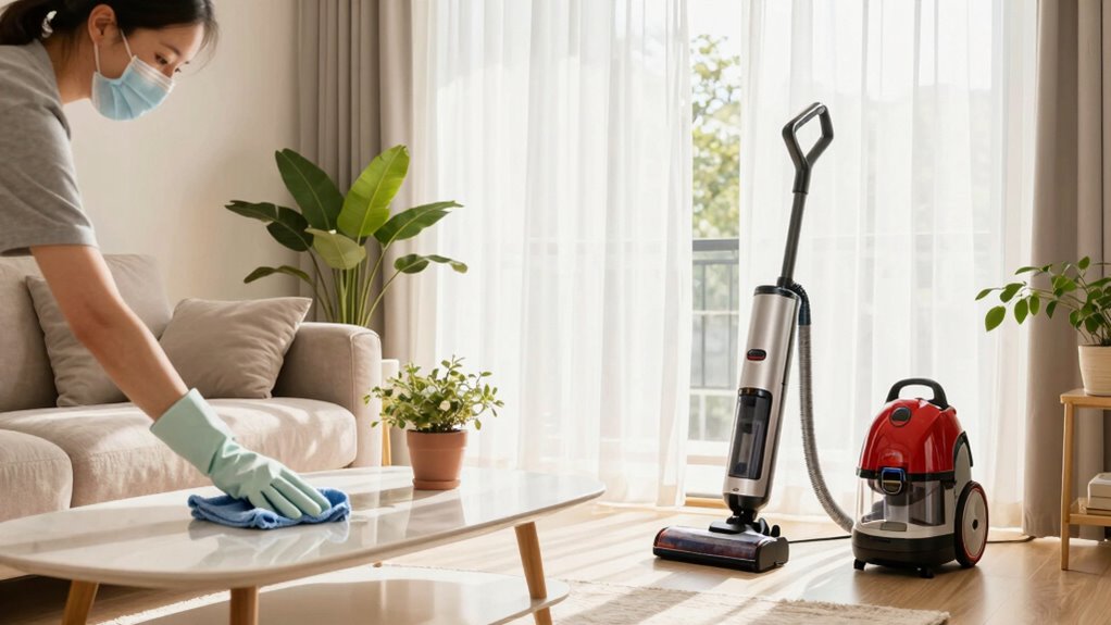 reduce dust during summer